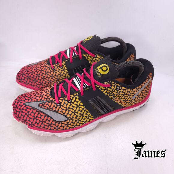 Brooks Pure Connect 4 Athletic Running Shoe Womens Size 9.5 1201761B587 Pink - Picture 1 of 10